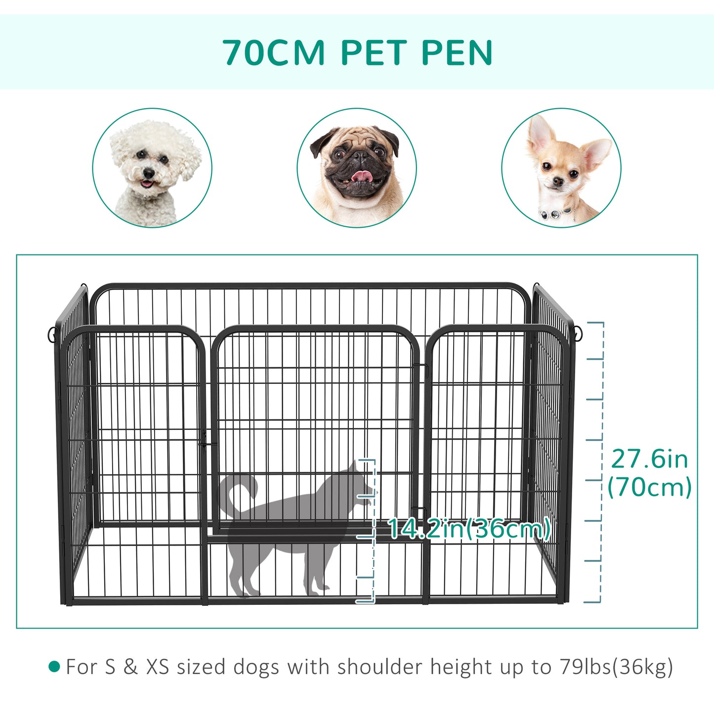 PawHut Pet Playpen