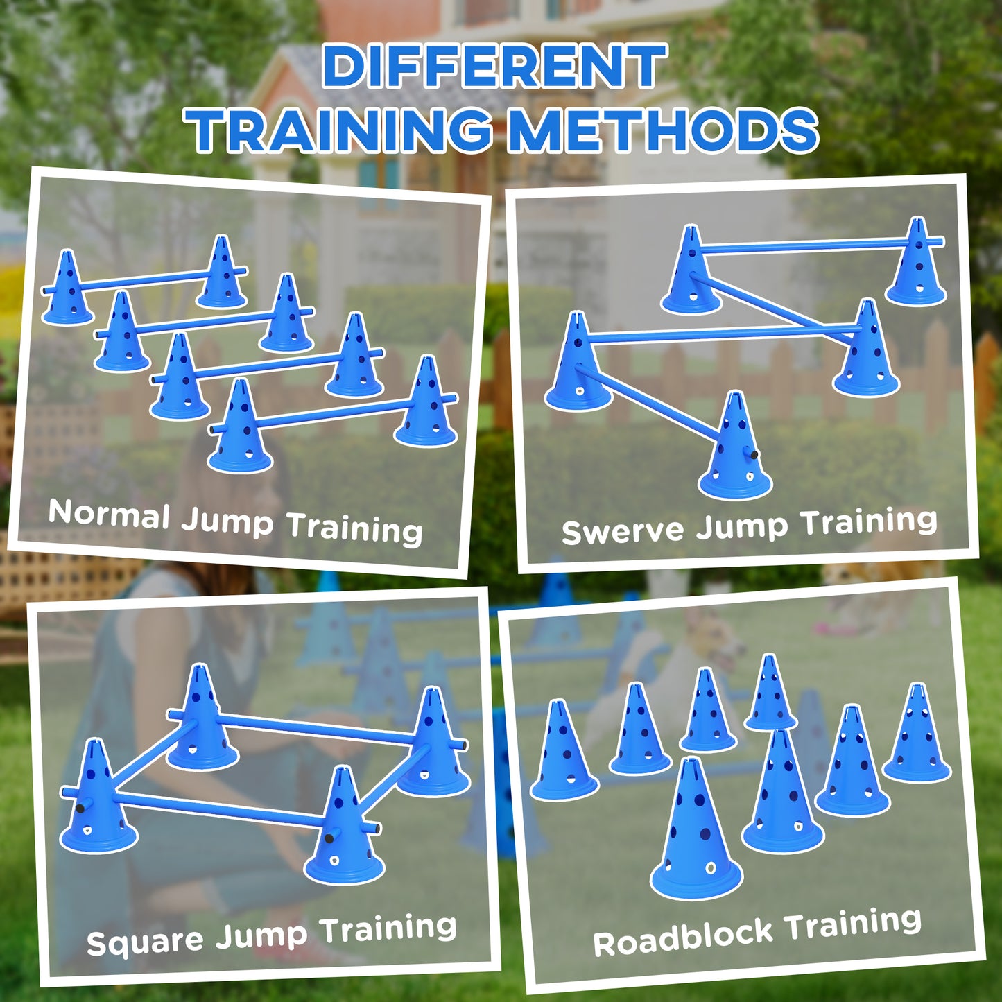 Agility Hurdle Cone Set