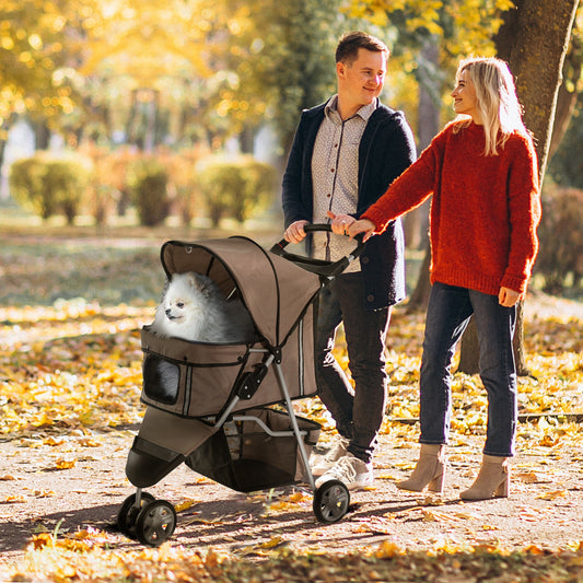 Three Wheel Deluxe Pet Stroller