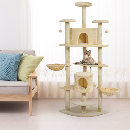 Scratching Cat Tree Condo 79"
